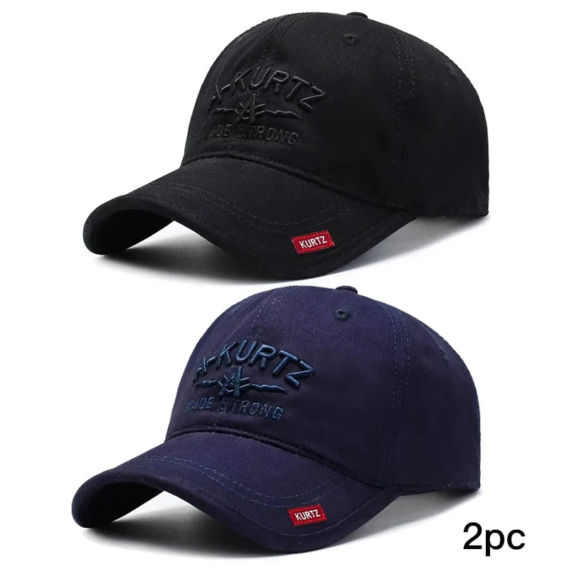 Spring New Baseball Cap Men's Korean Version Trendy Cap Outdoor Embroidery Sunhat Women's Sunscreen Cap Red Label Small A