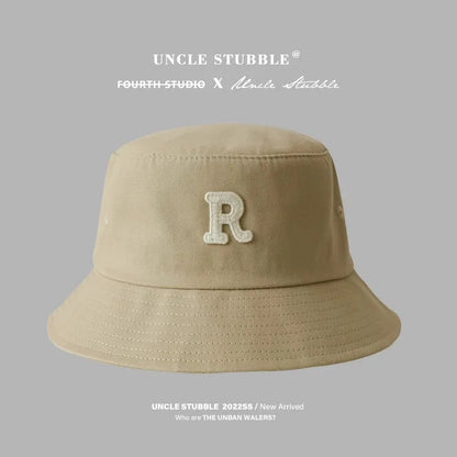 Men Big Head Bucket Hats for Women Large Size Bob Four Seasons Cotton Fisherman Hat Letter Outdoors  Sun Hat  XL Wholesale