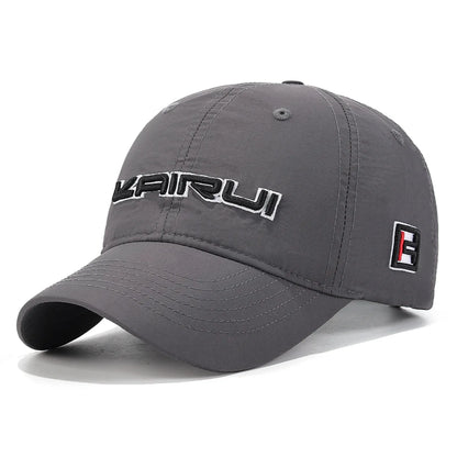 Four-Season Quick-Dry Waterproof Short-Brim Baseball Cap Outdoor Casual Sun Hat Fashionable Duckbill Cap