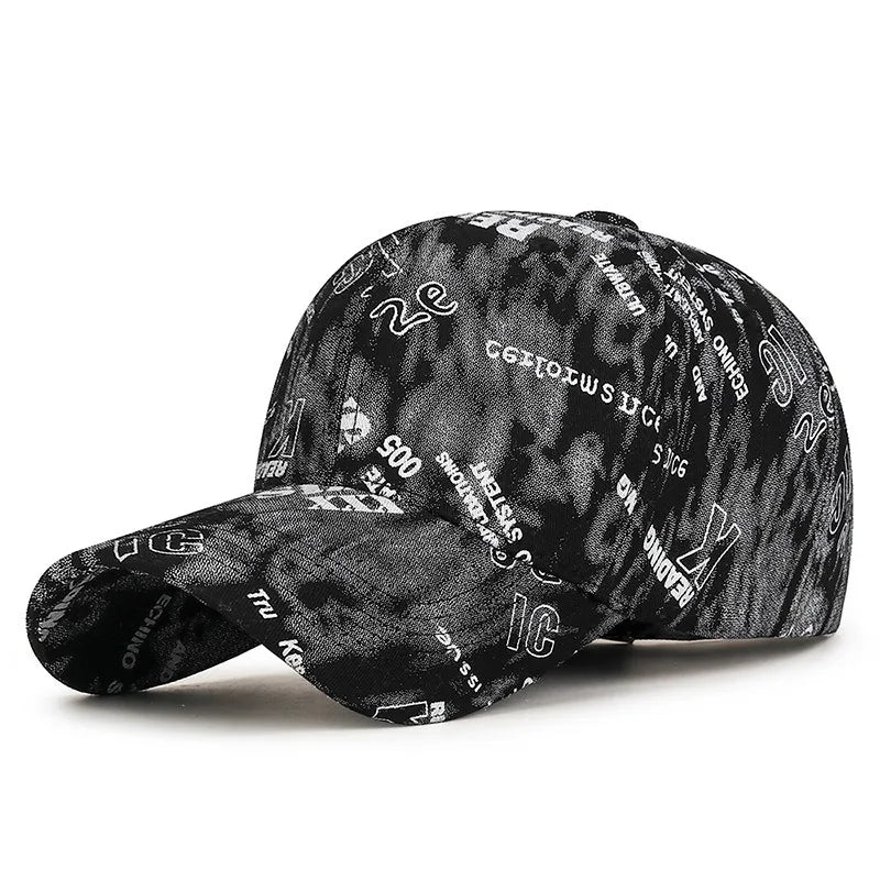 Cool Women Men Sport Baseball Cap Spring Summer Female Male Cotton Print Hiking Beach Caps Hat