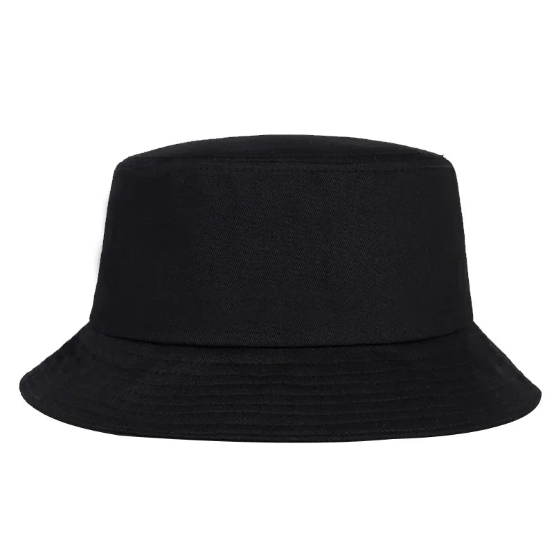 Unisex Solid Color Light Plate Personality Bucket Hats Fishermen Caps Outdoor Casual Cap Sunscreen