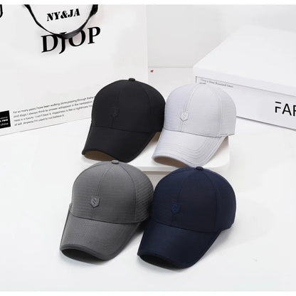 Spring Summer Mesh Baseball Cap Outdoor Sports Breathable Sunshade Sunscreen Simple Casual Men S