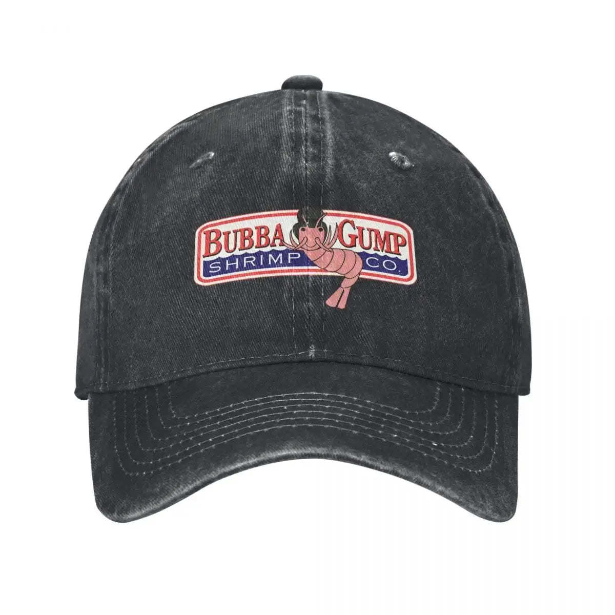 Bubba Gump Forest Shrimp Seafood Baseball Cap Men Women Hip Hop Hats Sun Protection Outdoor Sports