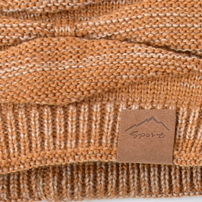 Xinbaoguan 60% acrylic 9846 European and American autumn and winter unisex popular warm woolen hat knitted hat pullover hat