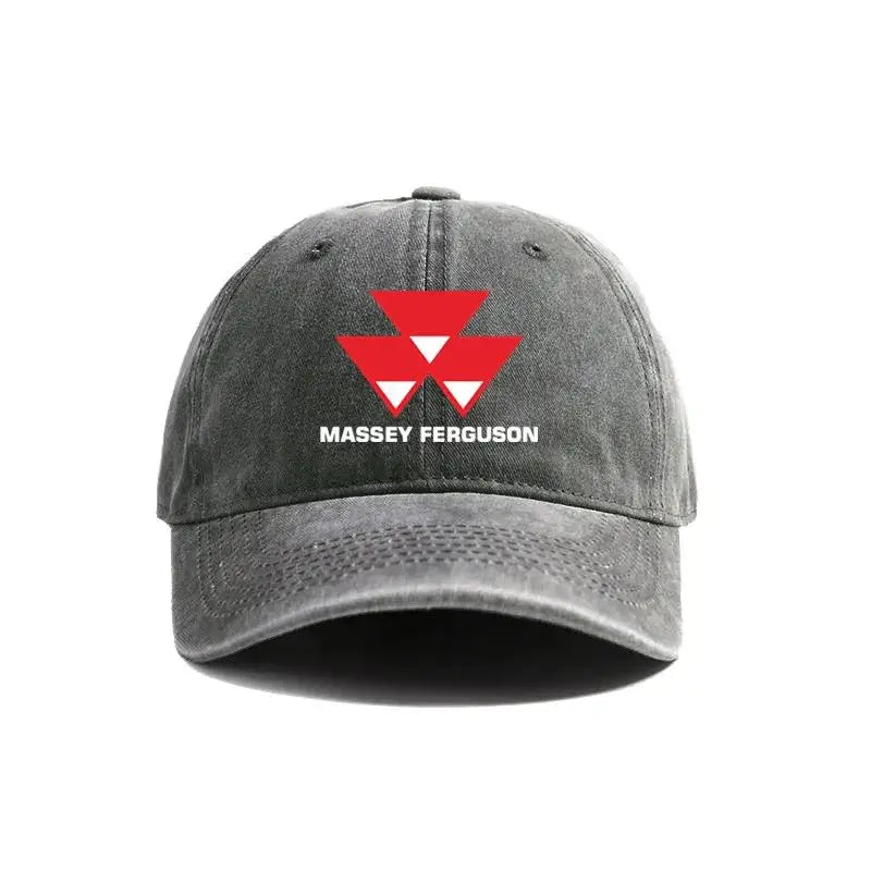 Massey Ferguson Baseball Caps Distressed Hats Cap Men Women Retro Outdoor Summer Adjustable