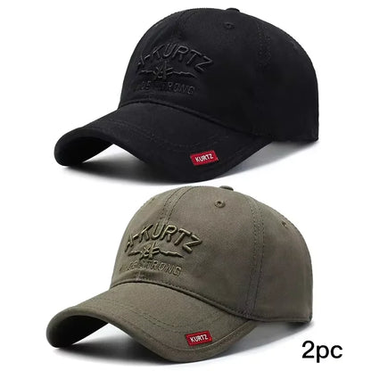 Spring New Baseball Cap Men's Korean Version Trendy Cap Outdoor Embroidery Sunhat Women's Sunscreen Cap Red Label Small A