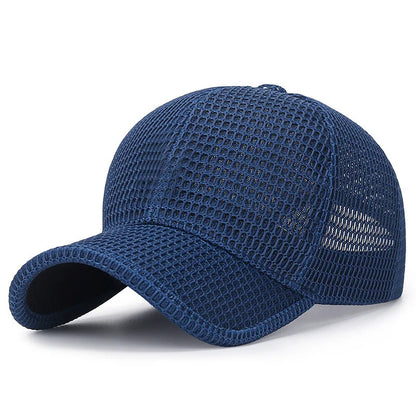 Fashion Breathable Baseball Cap, Quick-drying Mesh Outdoor Sport Fishing Golf Sun Hat For Women & Men