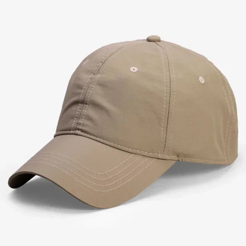 New Big Quick Dry Baseball Caps Men Breathable Dad Hat Plus Size Adjustable Soft Crown Running Caps Unisex Hats