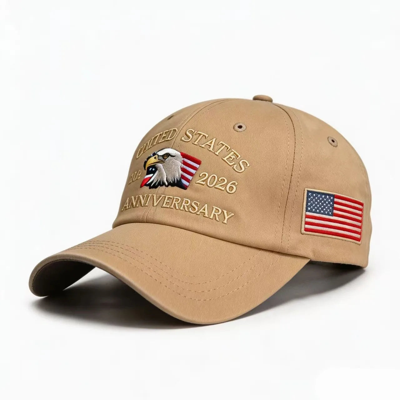 250th Anniversary Twill Baseball Cap Unisex Sun Hat Visor