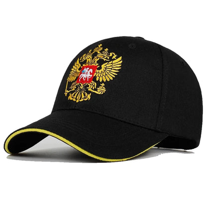 Russia Baseball Caps Badge Embroidery Golf Cotton Snapback Hats Men Women Hip Hop Bone Sports