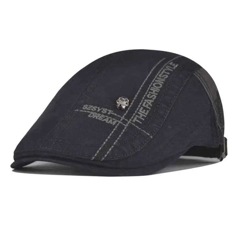 Aumnr Autdoor Sports Cotton Berets Caps Men Women Casual Peaked Letter Embroidery Hats Casquette Cap