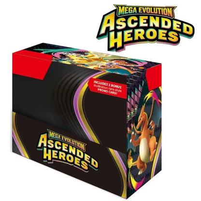 360 Pokémon TCG English Cards Set – Mega Evolution, Phantasmal Flames, Scarlet & Violet 151, Black Bolt Booster Trading Cards