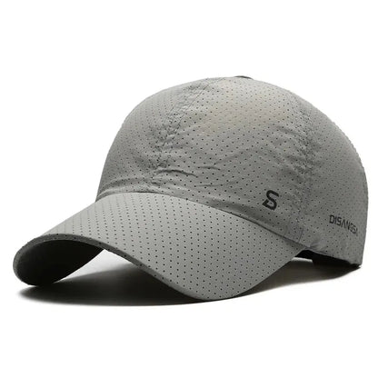 Men's Quick Dry Breathable Running Baseball Cap Outdoor Sun Hatq