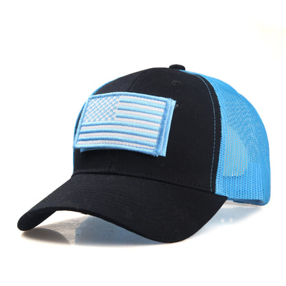 Spring Summer Mesh Breathable Personality Sticker Embroidery Women S Baseball Cap Hat Men Outdoor