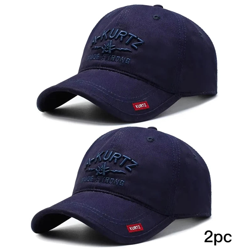Spring New Baseball Cap Men's Korean Version Trendy Cap Outdoor Embroidery Sunhat Women's Sunscreen Cap Red Label Small A