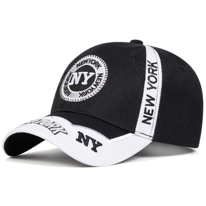 Unisex Letter Embroidery Baseball Caps Spring Autumn Outdoor Adjustable Casual Hats Sunscreen Hat