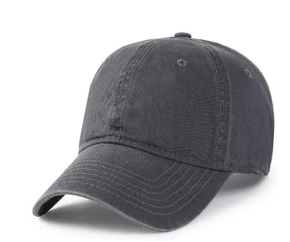 New Solid Color Big Soft Cotton Baseball Caps Men Classic Plus Snapback Cap Ladies High Quality Golf Sun Hat  59-62cm