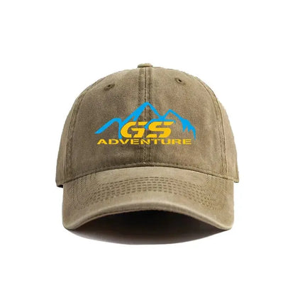 Gs Adventure Baseball Caps Distressed Hats Cap Men Women Retro Outdoor Summer Adjustable Leisure Sun