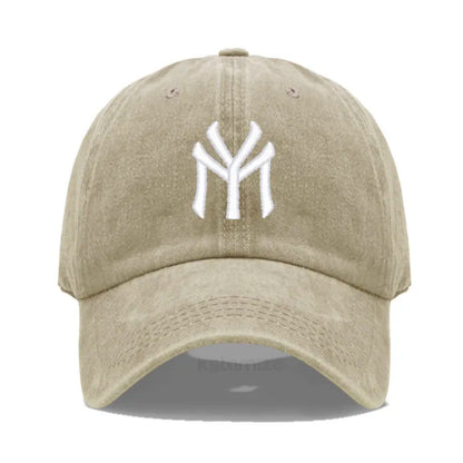 Letter My Embroidery Baseball Cap Women Men Adjustable Soft Washed Cotton Sports Dad Hat Spring