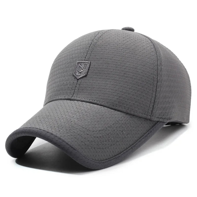 Spring Summer Mesh Baseball Cap Outdoor Sports Breathable Sunshade Sunscreen Simple Casual Men S