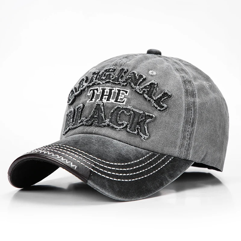 News Outdoor Sports Cotton Baseball Cap Retro Embroidery Men S Hip Hop Rebound Caps Snapback Hats