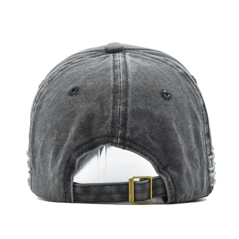 News Outdoor Sports Cotton Baseball Cap Retro Embroidery Men S Hip Hop Rebound Caps Snapback Hats
