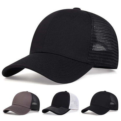 Unisex 8 Lines Brim Hat Baseball Net Caps Spring Summer Outdoor Adjustable Casual Hats Sunscreen