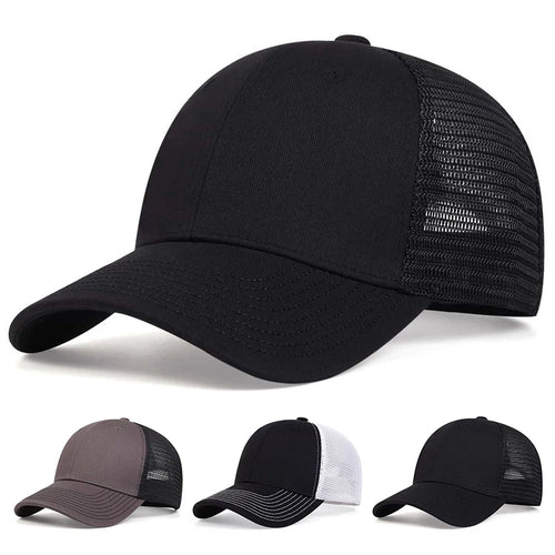 Unisex 8 Lines Brim Hat Baseball Net Caps Spring Summer Outdoor Adjustable Casual Hats Sunscreen
