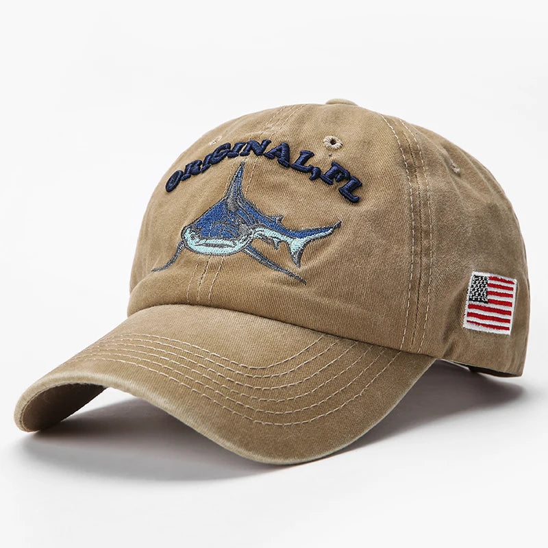 News Outdoor Sports Cotton Baseball Cap Retro Embroidery Men S Hip Hop Rebound Caps Snapback Hats