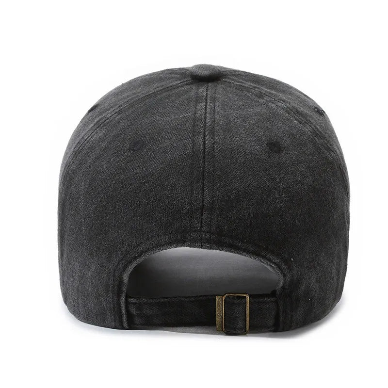 Vintage Distressed Los Angeless Embroidered Baseball Cap Soft Crown Adjustable Streetwear Unisex Hat