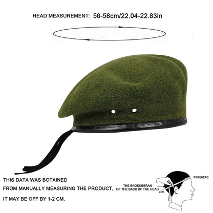 Unisex Solid Color Beret Men Women Painters Hats Autumn Winter Warm Berets Flat Caps