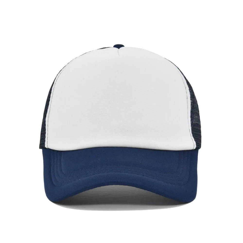 New 2026 Summer Mesh Baseball Cap for Unisex High Quality Adjustable Breathable Trucker Outdoor Sport Sun Hat Snapback Casquette