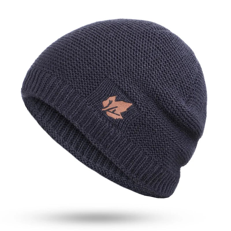 Winter Knit Hats Men S Women Outdoor Warm Thickening Plus Velvet Loose Caps Skullies Brand Ski Male