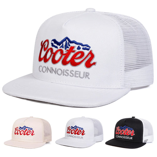 Unisex Cooter Letter Embroidery Hip-Hop Net Hats Spring Summer Outdoor Adjustable Casual Baseball