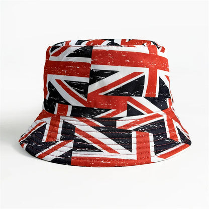 Countries National Flag Bucket Hat Men Women Football Fan Party Cup Reversible Sun Soccer Fans