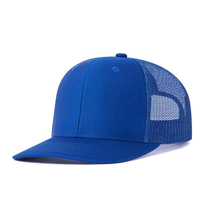Summer Mesh Baseball Cap Men Women Slight Curved Snapback Trucker Hat Unisex Casual Outdoor
