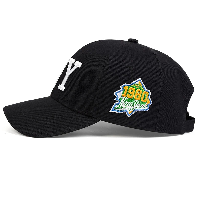 Unisex Letter Embroidery Baseball Caps Spring Autumn Outdoor Adjustable Casual Hats Sunscreen Hat