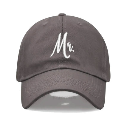 Matching Mr Mrs Baseball Cap Men S Women Cotton Embroidery Sport Golf Caps Bridal Gift Newlywed