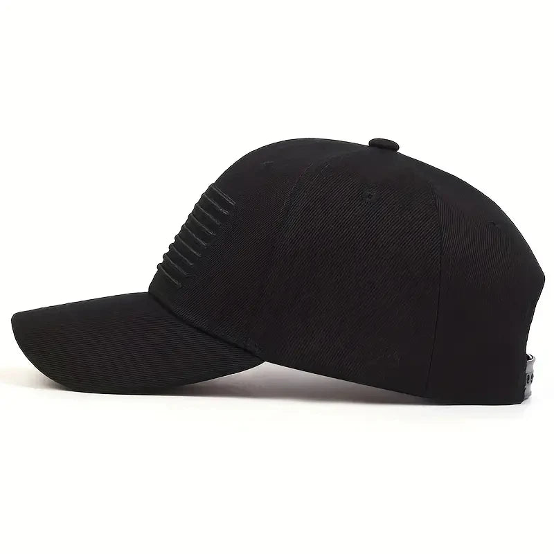 Cotton Baseball Cap Men Tactical Army Military Dad Hat American Usa Flag Hip Hop Sport Trucker Caps