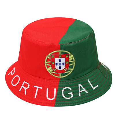 Countries National Flag Bucket Hat Men Women Football Fan Party Cup Reversible Sun Soccer Fans
