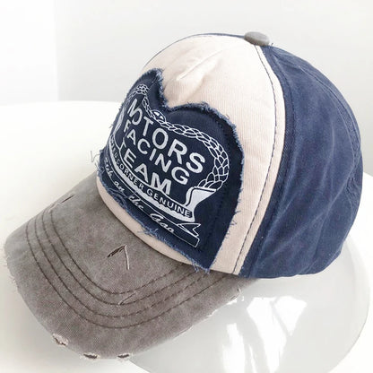 News Outdoor Sports Cotton Baseball Cap Retro Embroidery Men S Hip Hop Rebound Caps Snapback Hats