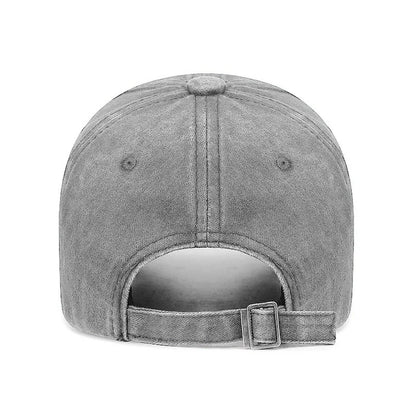 Retro Baseball Cap 3d Embroidery Always Unstructured Distressed Hat