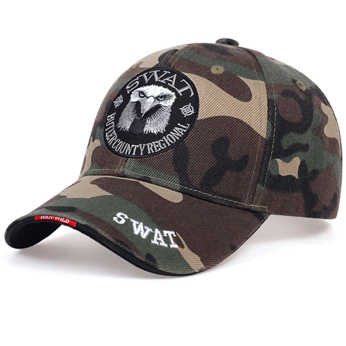 Unisex Eagle Embroidery Baseball Caps Outdoor Adjustable Spring Autumn Casual Sunscreen Hat