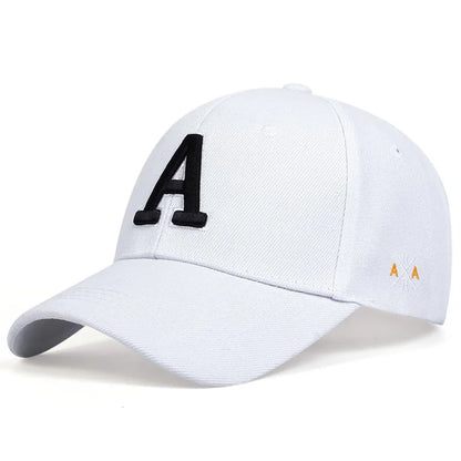 Letter Embroidery Baseball Cap Spring Summer Outdoor Sun Hat Dad Cotton Snapback Adjustable Casual