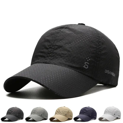 Men's Quick Dry Breathable Running Baseball Cap Outdoor Sun Hatq