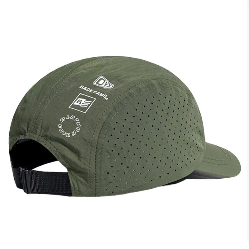 Short-brim mesh quick-dry baseball cap breathable sun-protection sports sun hat summer outdoor running cap