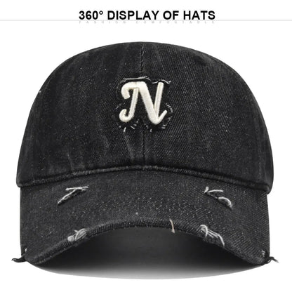 Outdoor Running Cowboy Baseball Cap Men Women Breathable Lightweight Adjustable Sports Sun