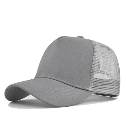Sunhat Outdoors Trucker Hat Cotton Mesh Breathablebaseball Cap Women Men Summer Sunshade Meshcap