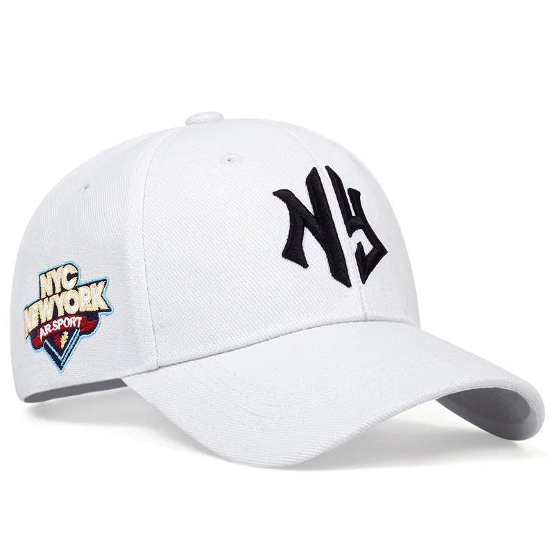Men Baseball Cap Cotton Hip Hop Snapback Hat Women Adult Outdoor Casual Sun Hats Letter Embroidery