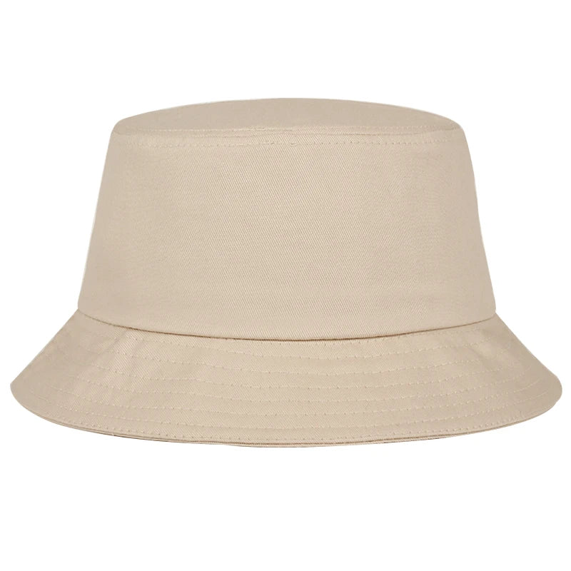 Unisex Solid Color Light Plate Personality Bucket Hats Fishermen Caps Outdoor Casual Cap Sunscreen